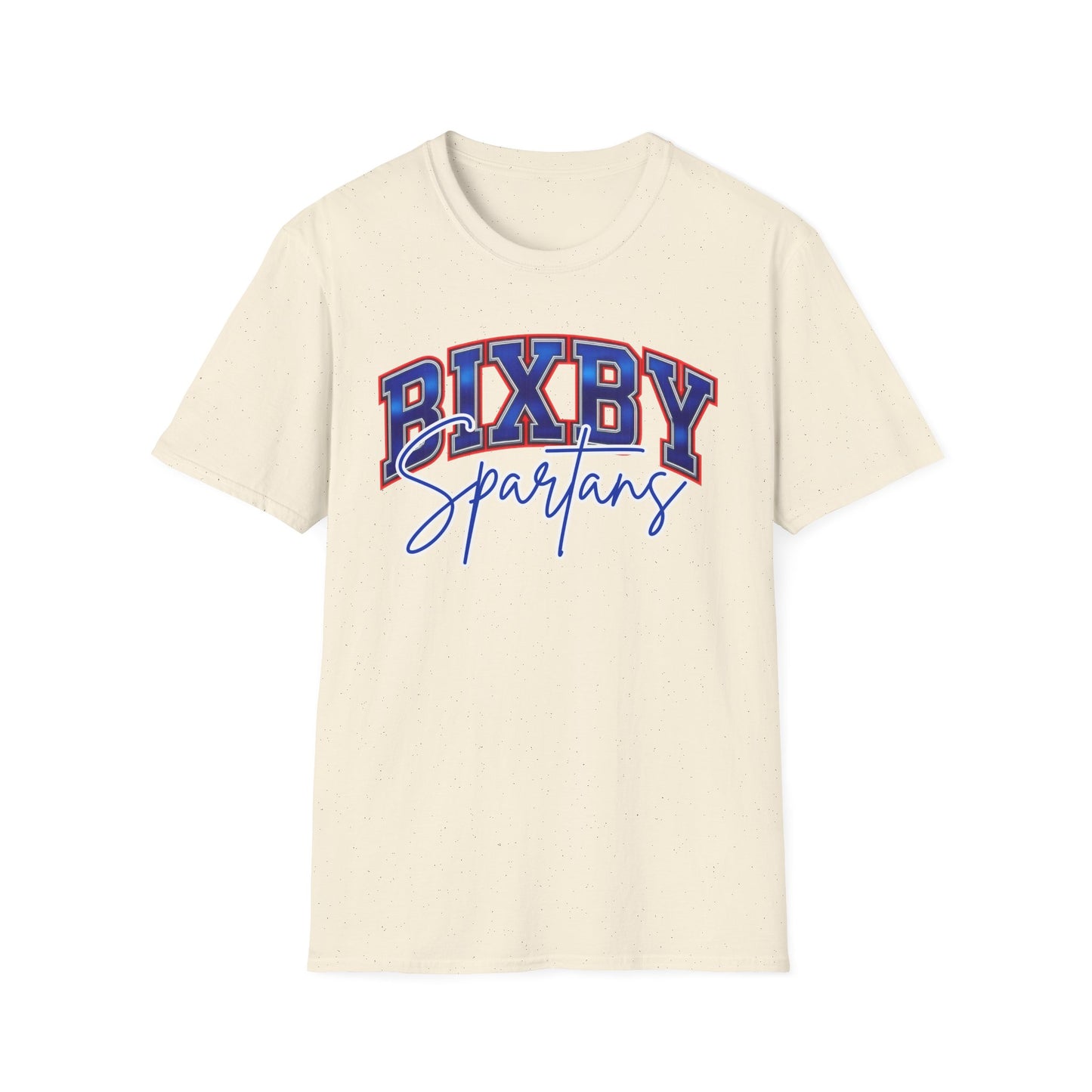 Bixby Spartans School Spirit Softstyle Gildan Tee
