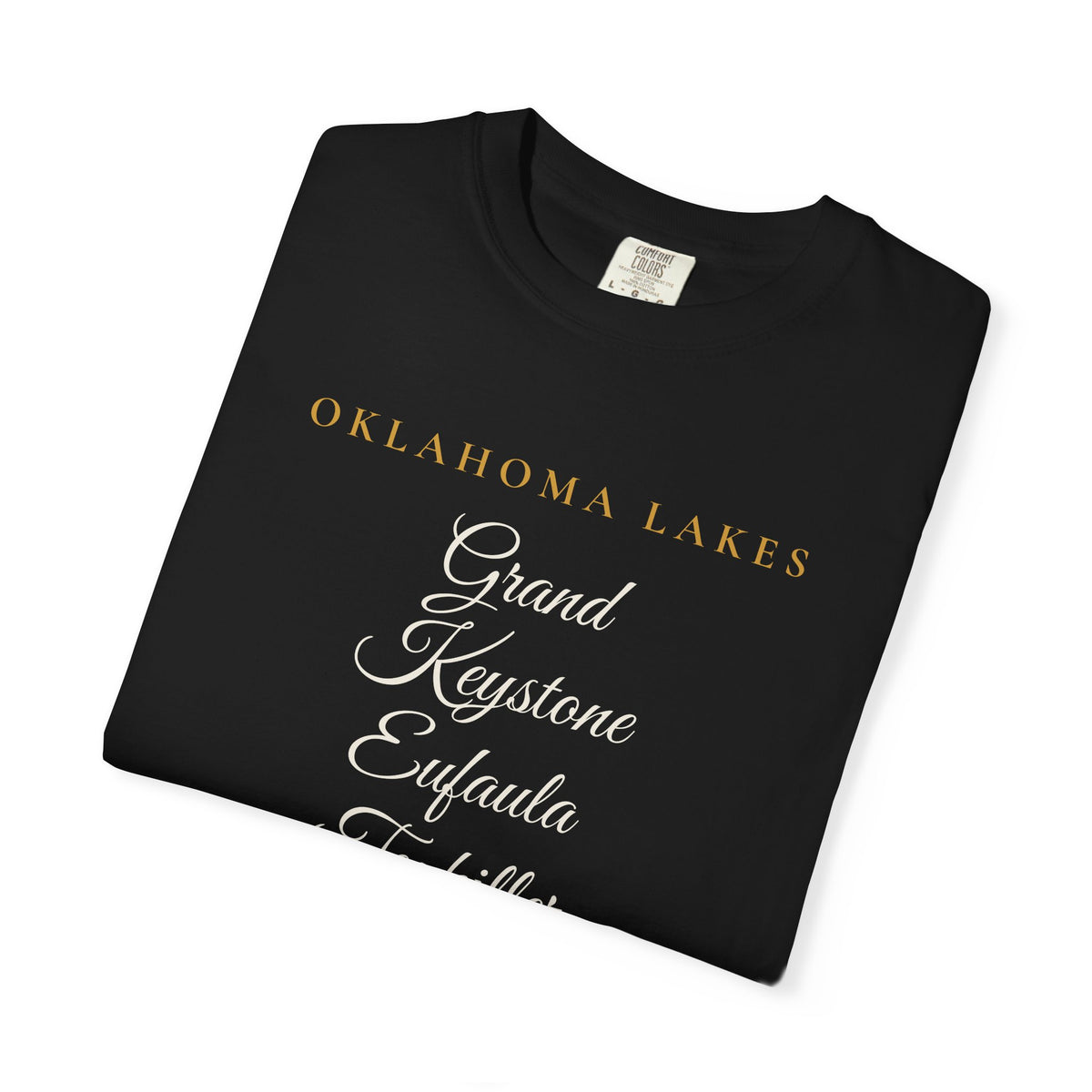 Oklahoma Lakes Tee | Comfort Colors
