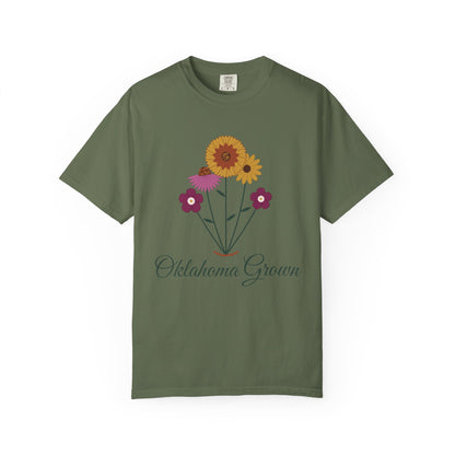 Oklahoma Grown Wildflower Tee | Comfort Colors