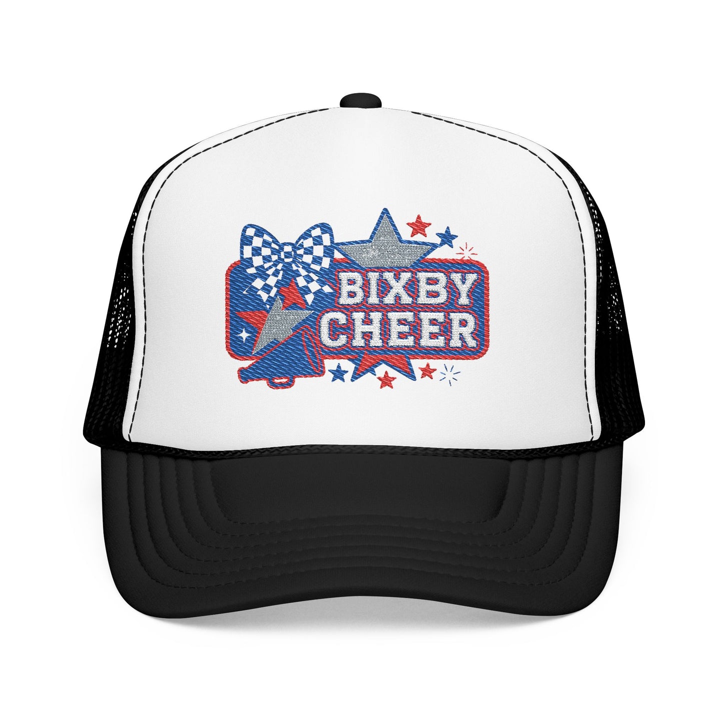 Bixby Cheer Embroidered Foam Trucker Hat