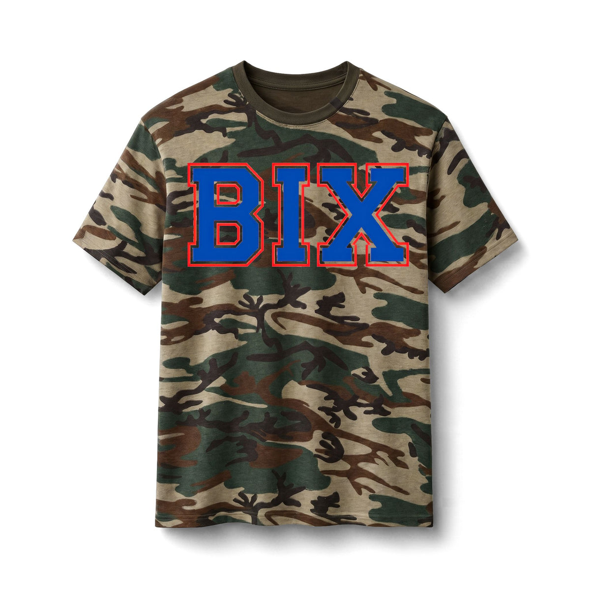 Bixby Spartans Camo Camouflage Tee