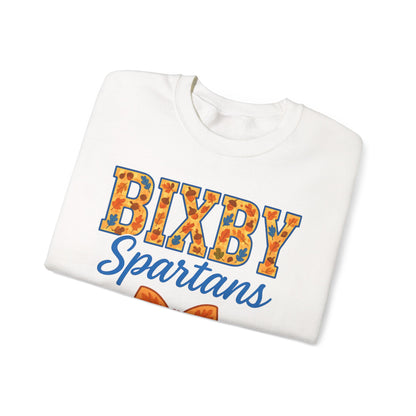 Bixby Spartans Fall Vibes Gildan Sweatshirt