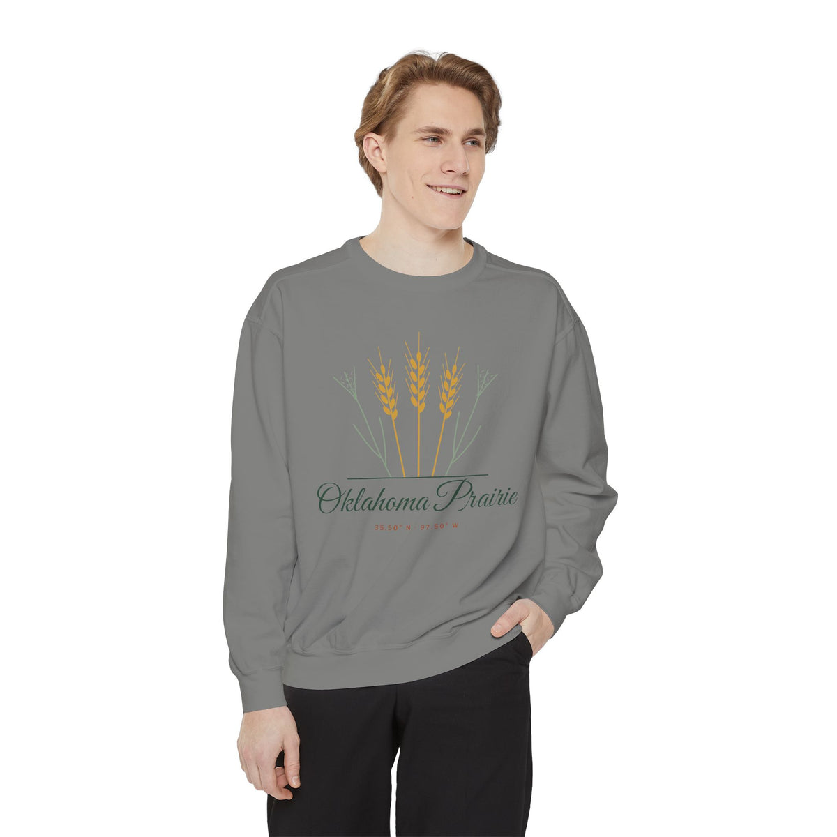 Oklahoma Prairie Crewneck Sweatshirt | Comfort Colors