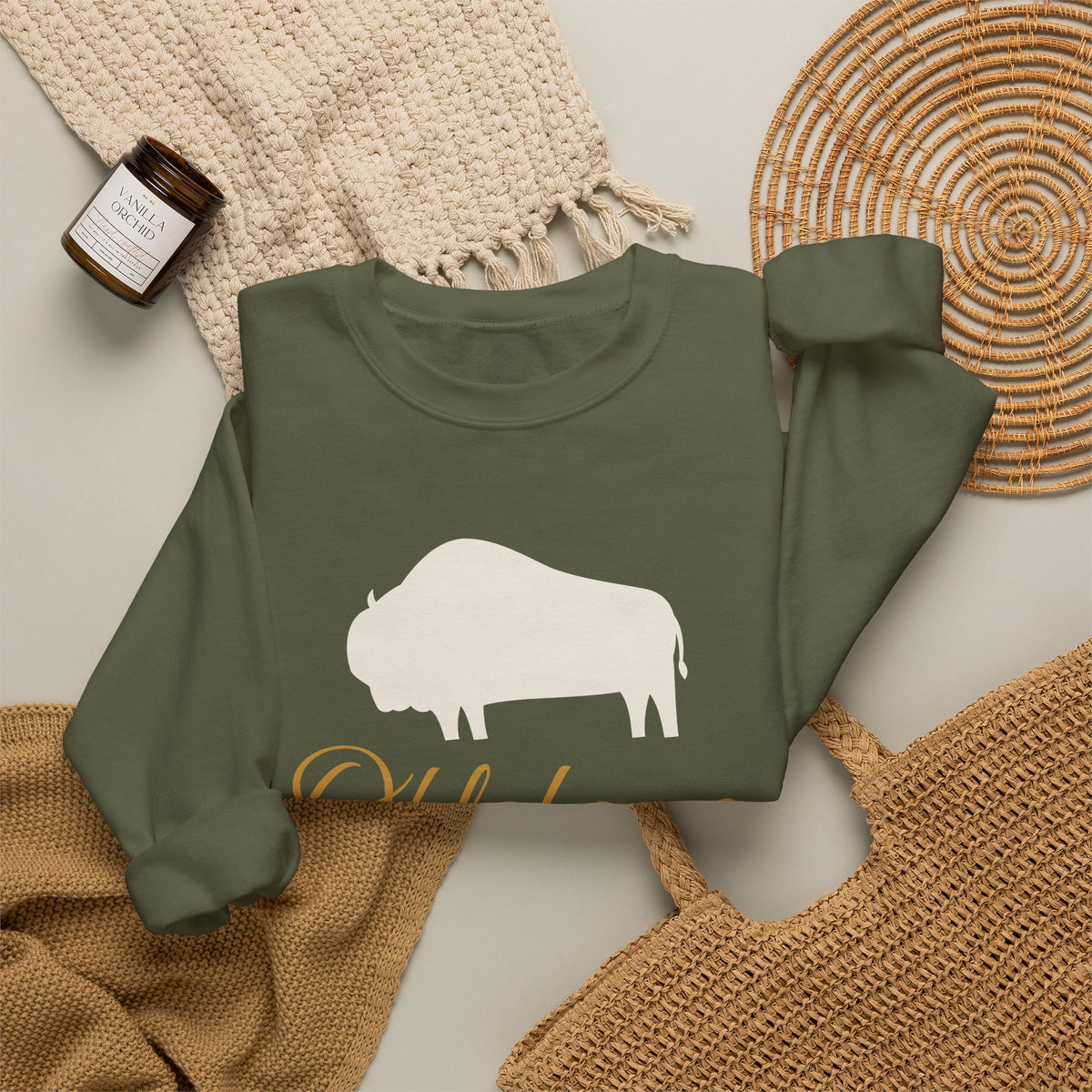 Oklahoma Bison Crewneck Sweatshirt