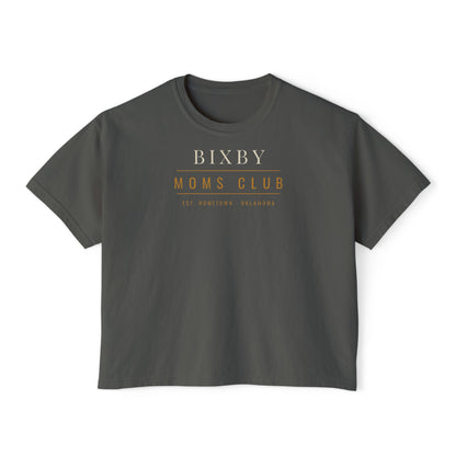 Bixby Moms Club Boxy Comfort Colors Tee