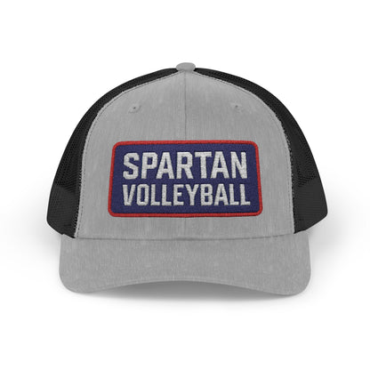 Spartan Volleyball Embroidered Trucker Hat