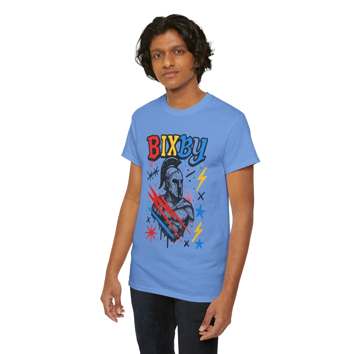 Bixby Spartan Graffiti Chaos Gildan Tee