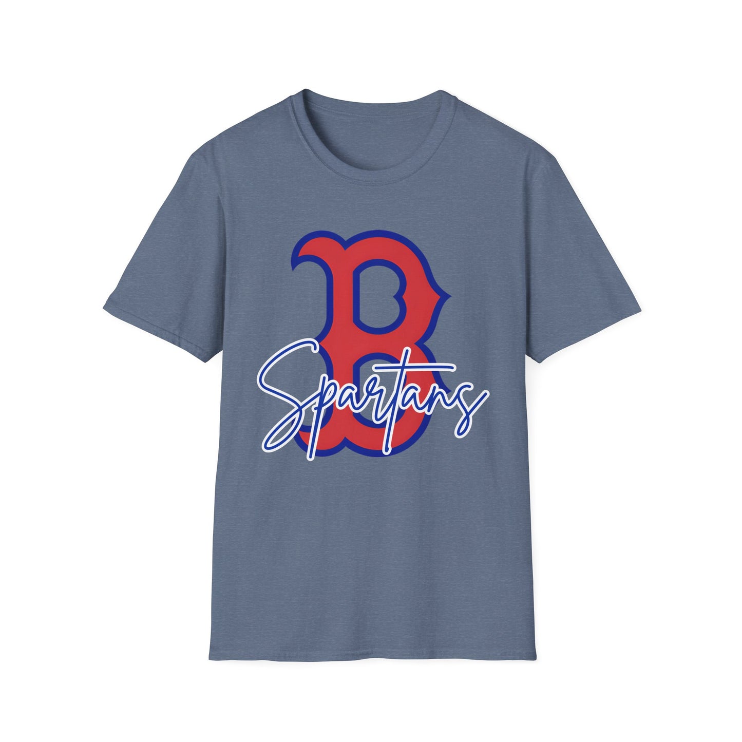 Spartans Script 'B' Softstyle Gildan Tee