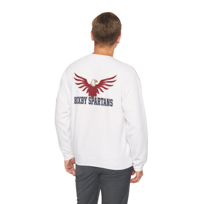 Bixby Spartan Patriotic Eagle with Spartan Logo and Sleeve Print