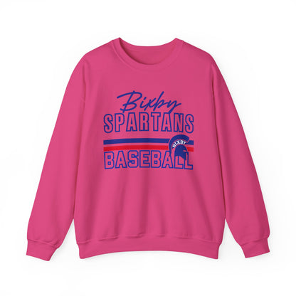 Bixby Spartans Baseball Gildan Sweatshirt