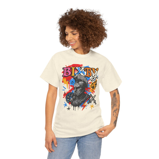 Bixby Spartan Graffiti Chaos Gildan Tee
