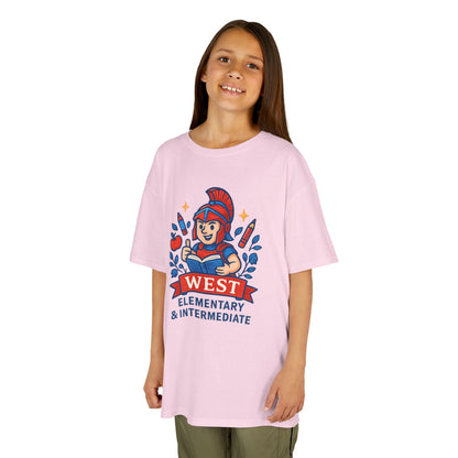Bixby Spartan West Elementary and Intermediate Youth Tee