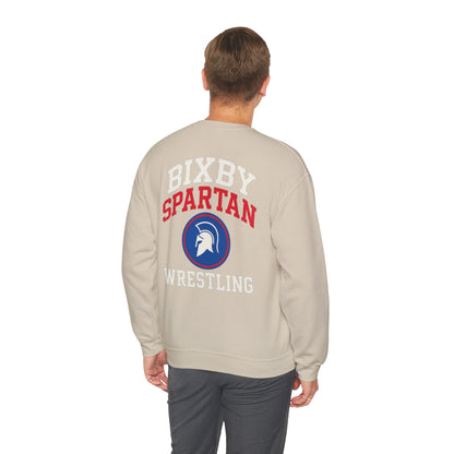 Bixby Spartan Wrestling Gildan Sweatshirt