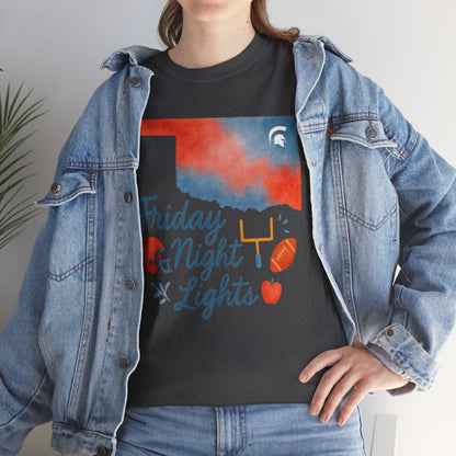 Friday Night Lights Bixby OK Watercolor Gildan Tee