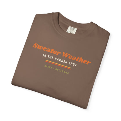 Sweater Weather in the Garden Spot Comfort Colors Tee
