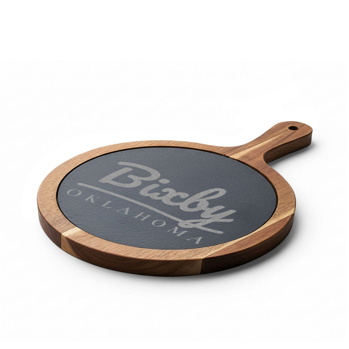 Bixby Garden Script Engraved Charcuterie Board