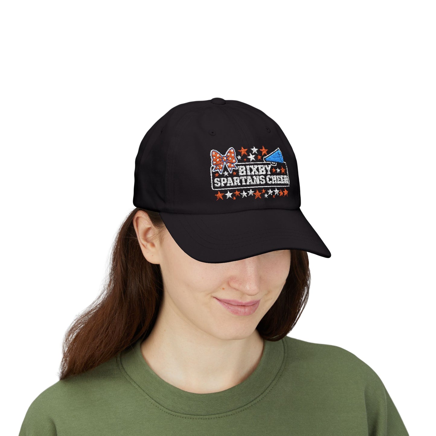 Bixby Spartans Cheer Embroidered Classic Ballcap