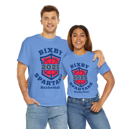 Bixby Spartans Basketball Gildan Tee