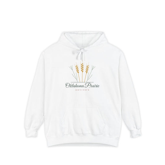 Hoodie printed with Oklahoma Prairie.