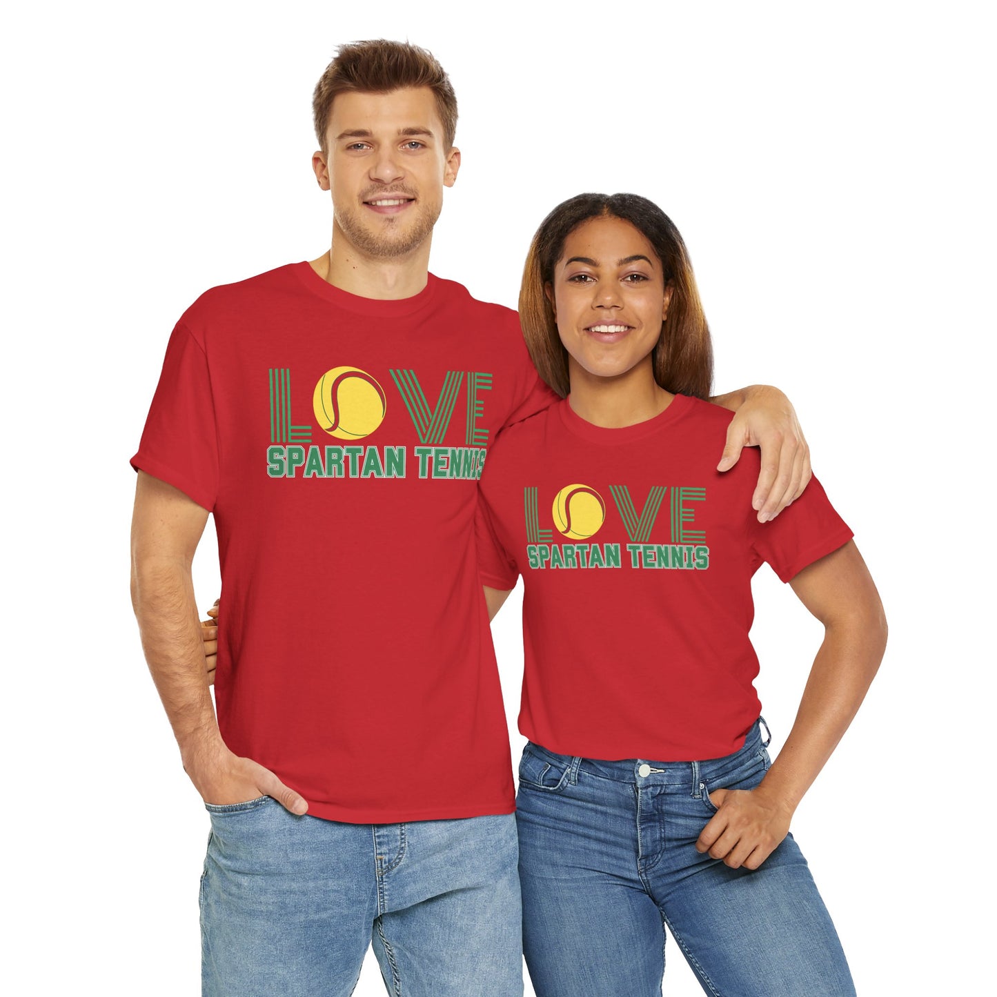 Bixby Spartan Tennis Gildan Tee