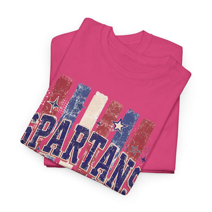 Spartans Bixby Patriotic Tee