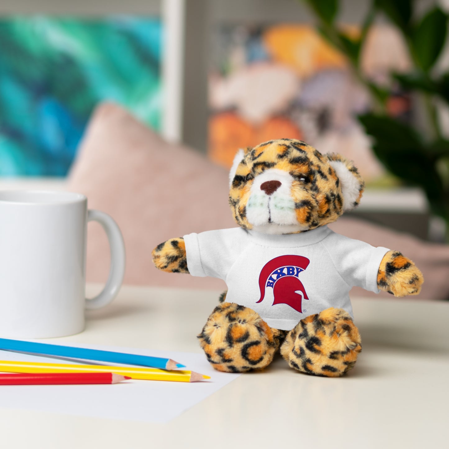 Spartan Stuffed Animal Logo