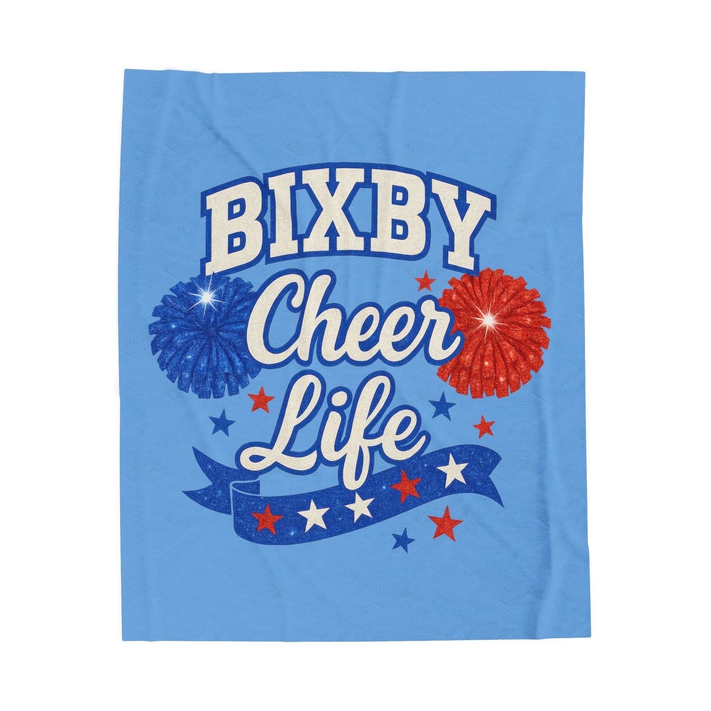 Bixby Cheer Life Velveteen Plush Blanket