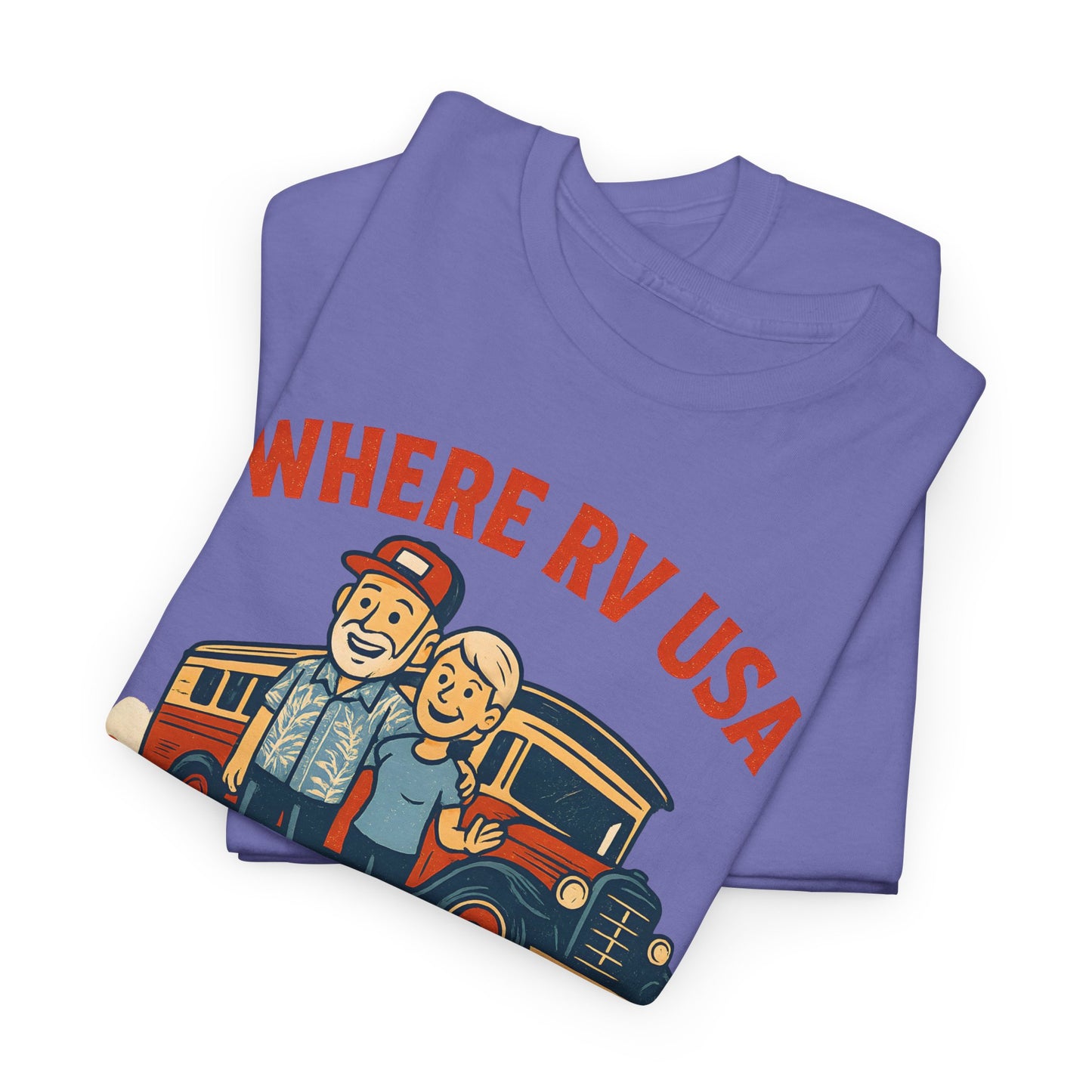 Where RV USA Rolling Through History Limited Edition Tee