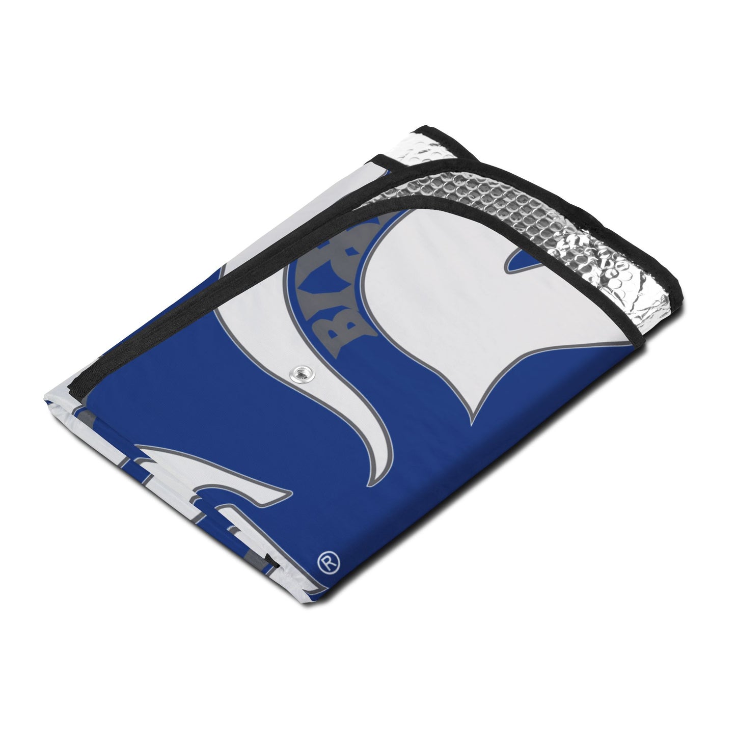 Bixby White Logo Car Sun Shade