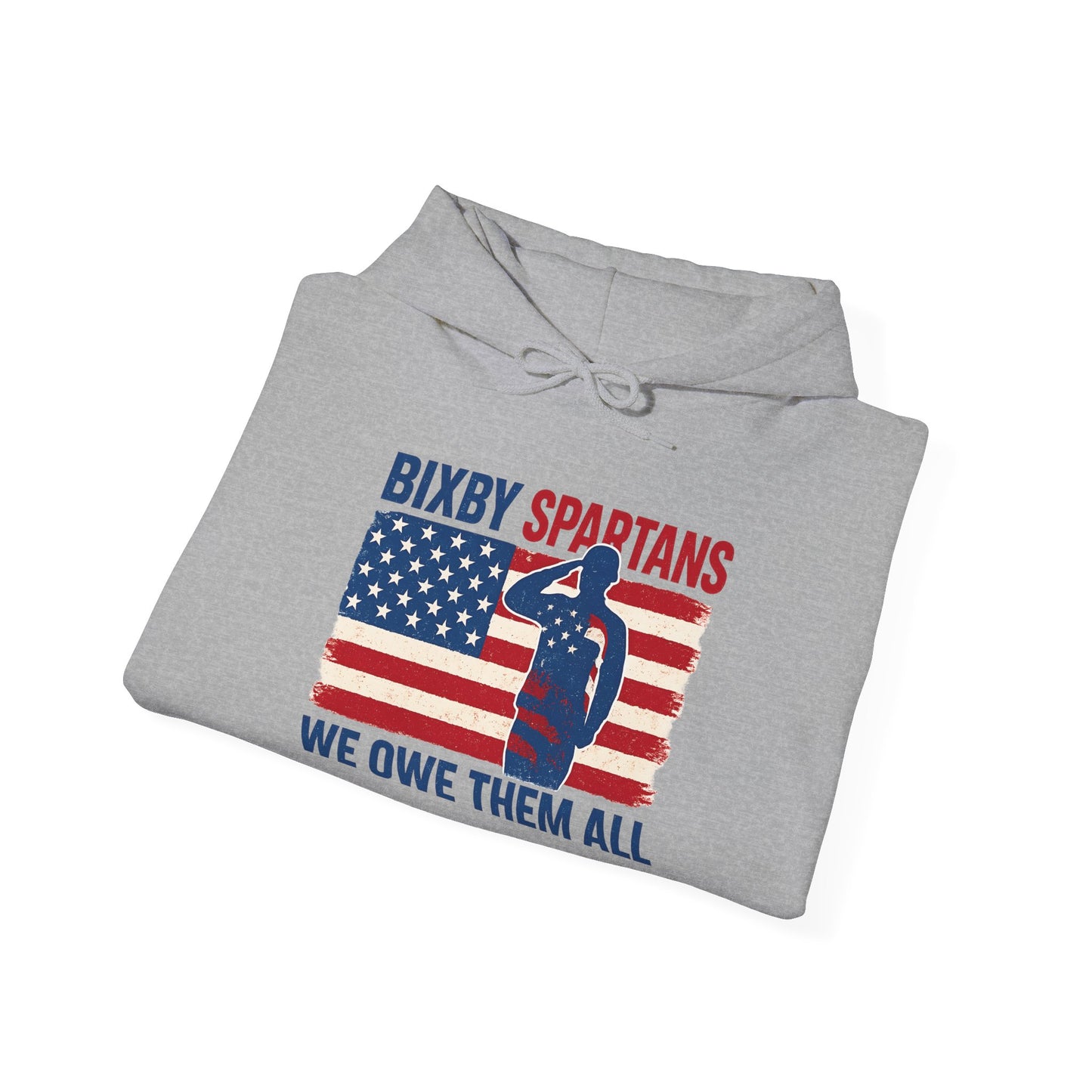 Bixby We Owe Them All Gildan Hoodie
