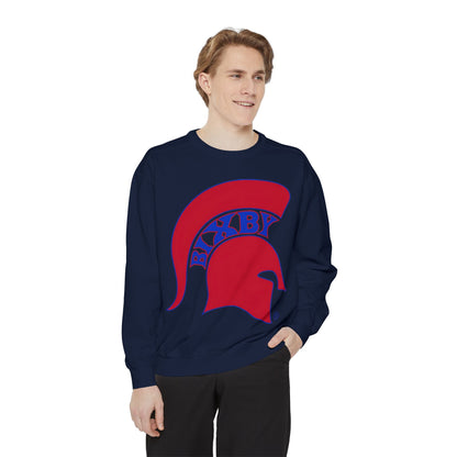 Bixby Spartan White Logo Sweatshirt