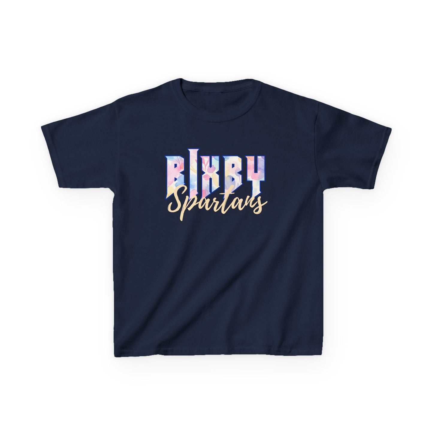 Bixby Spartans Retro Floral School Spirit