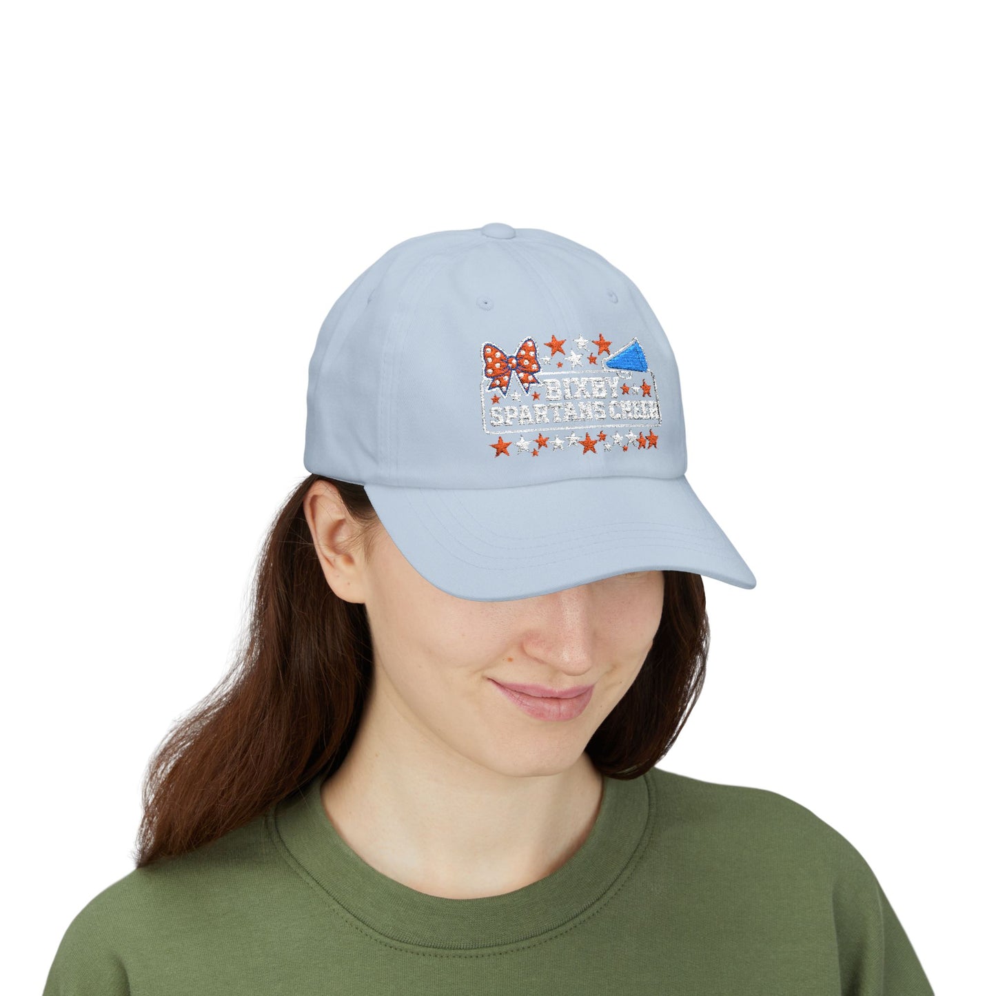 Bixby Spartans Cheer Embroidered Classic Ballcap