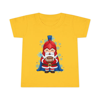 Spartan Football Santa Toddler Gildan Tee