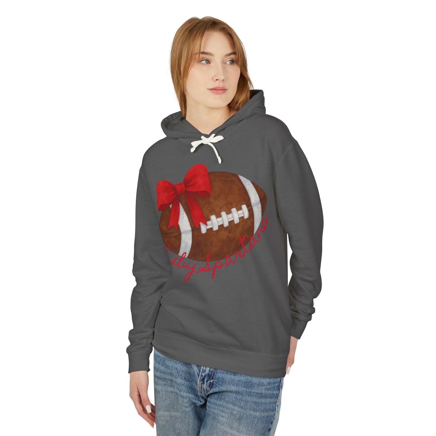 Bixby Spartans Cheer & Football Comfort Colors Hoodie