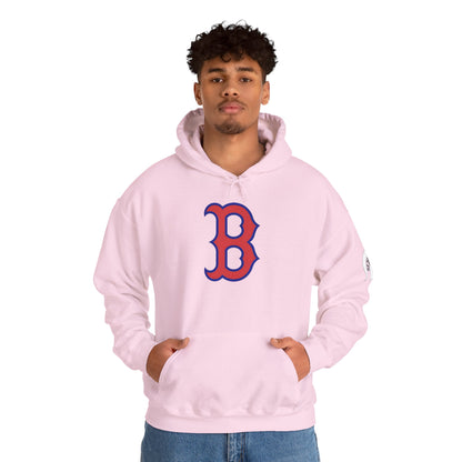Bixby Spartans 'B' Logo With Sleeve Spartan Hoodie