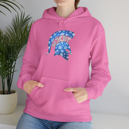Bixby Spartan Winterfrost Gildan Hoodie