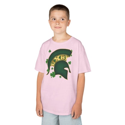 St. Patty's Good Luck Spartan Helmet Youth Tee