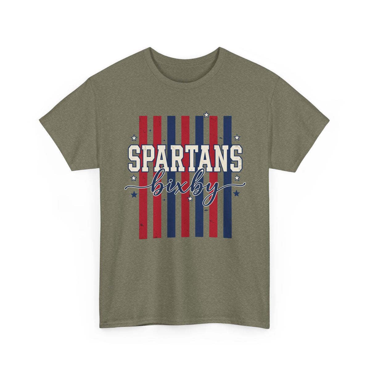 Bixby Spartans Patriotic Tee