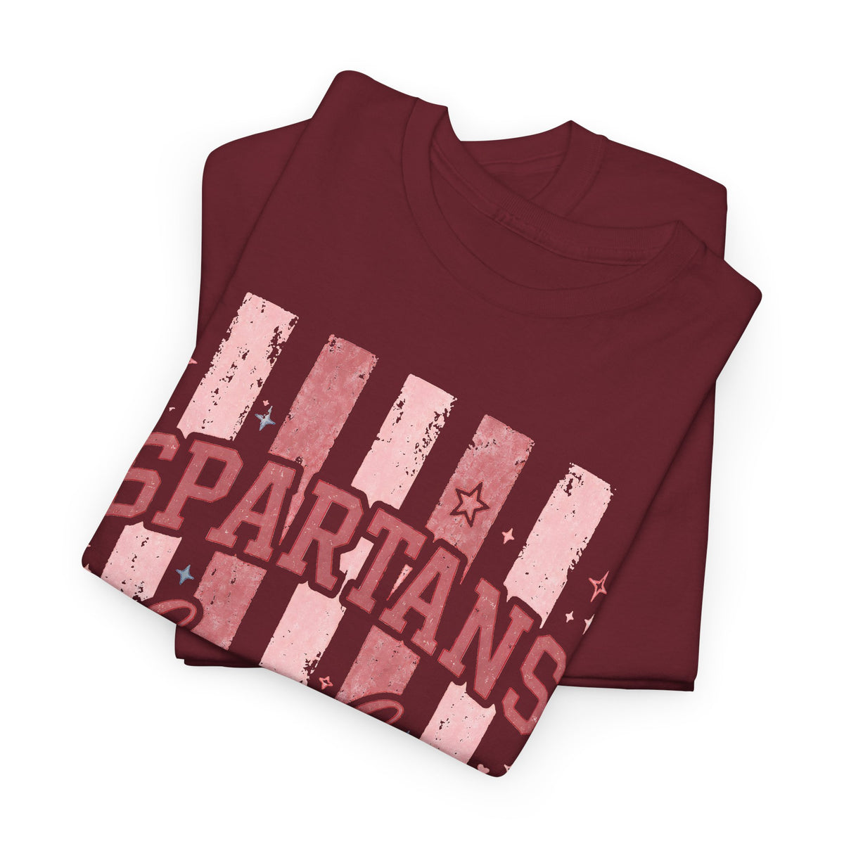 Bixby Spartans Bixby Pink Stripes Tee