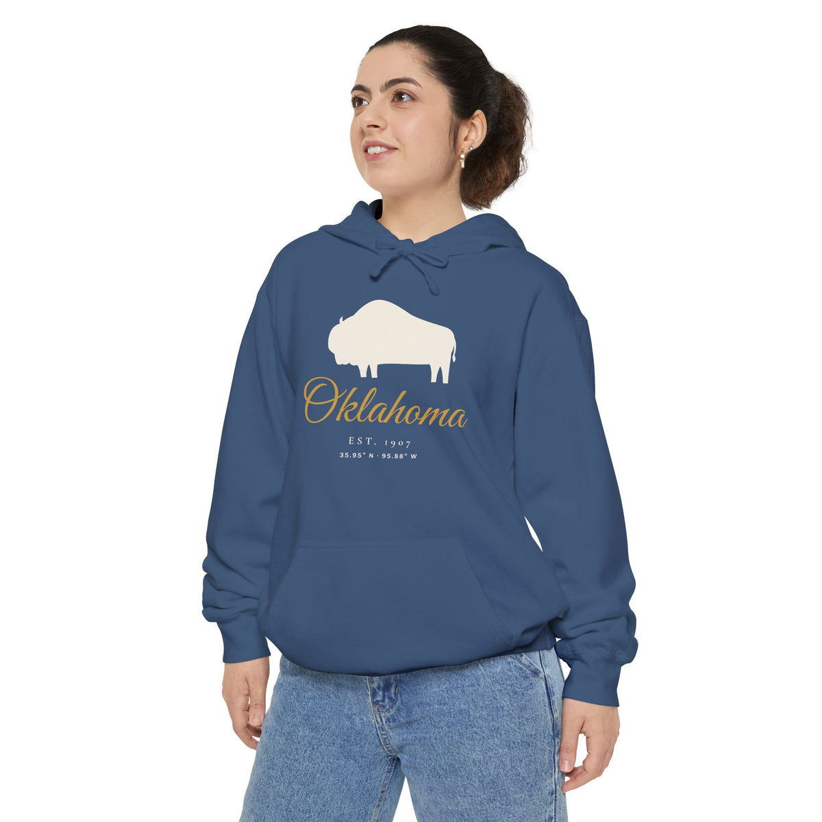 Oklahoma Bison Hoodie | Comfort Colors