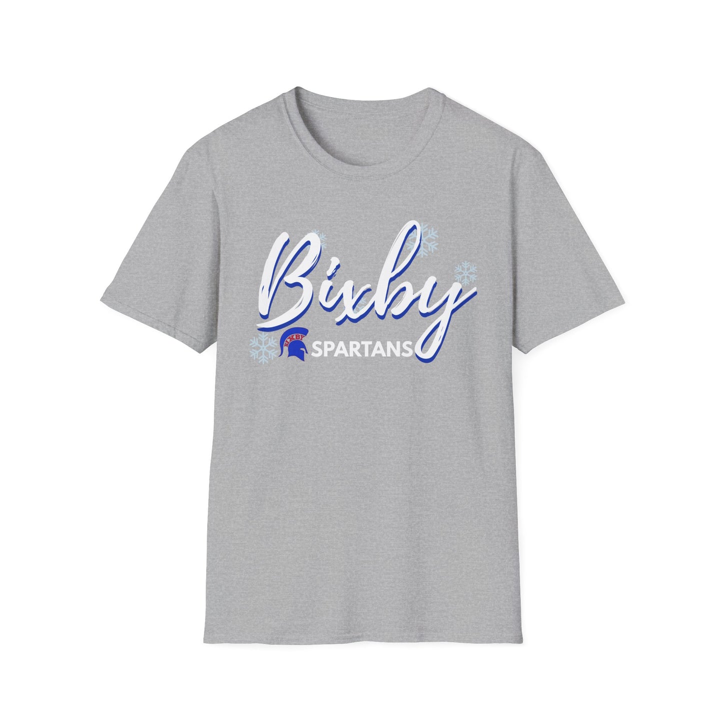 Bixby Spartan Snow Day Softstyle Tee