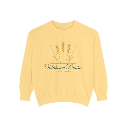 Oklahoma Prairie Crewneck Sweatshirt | Comfort Colors