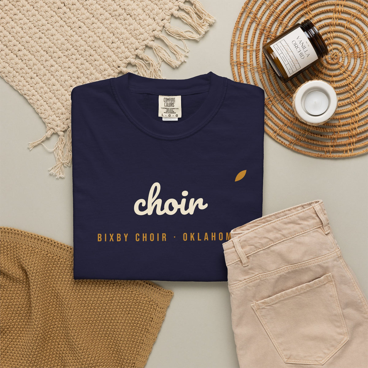 Choir Script Tee | Bixby