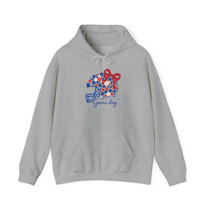 Bixby Spartans Floral Helmet Gameday Hoodie