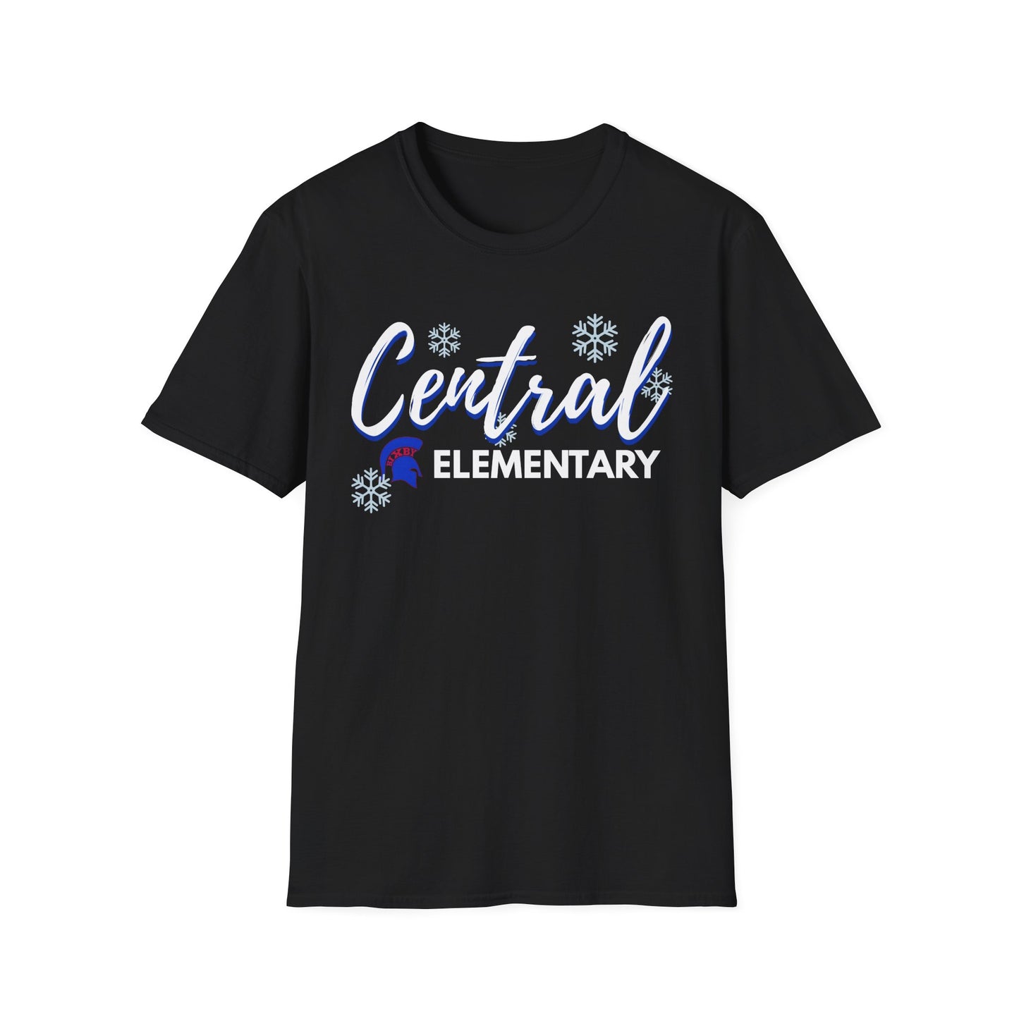 Bixby Spartan Central Elementary Snow Day Softstyle Tee