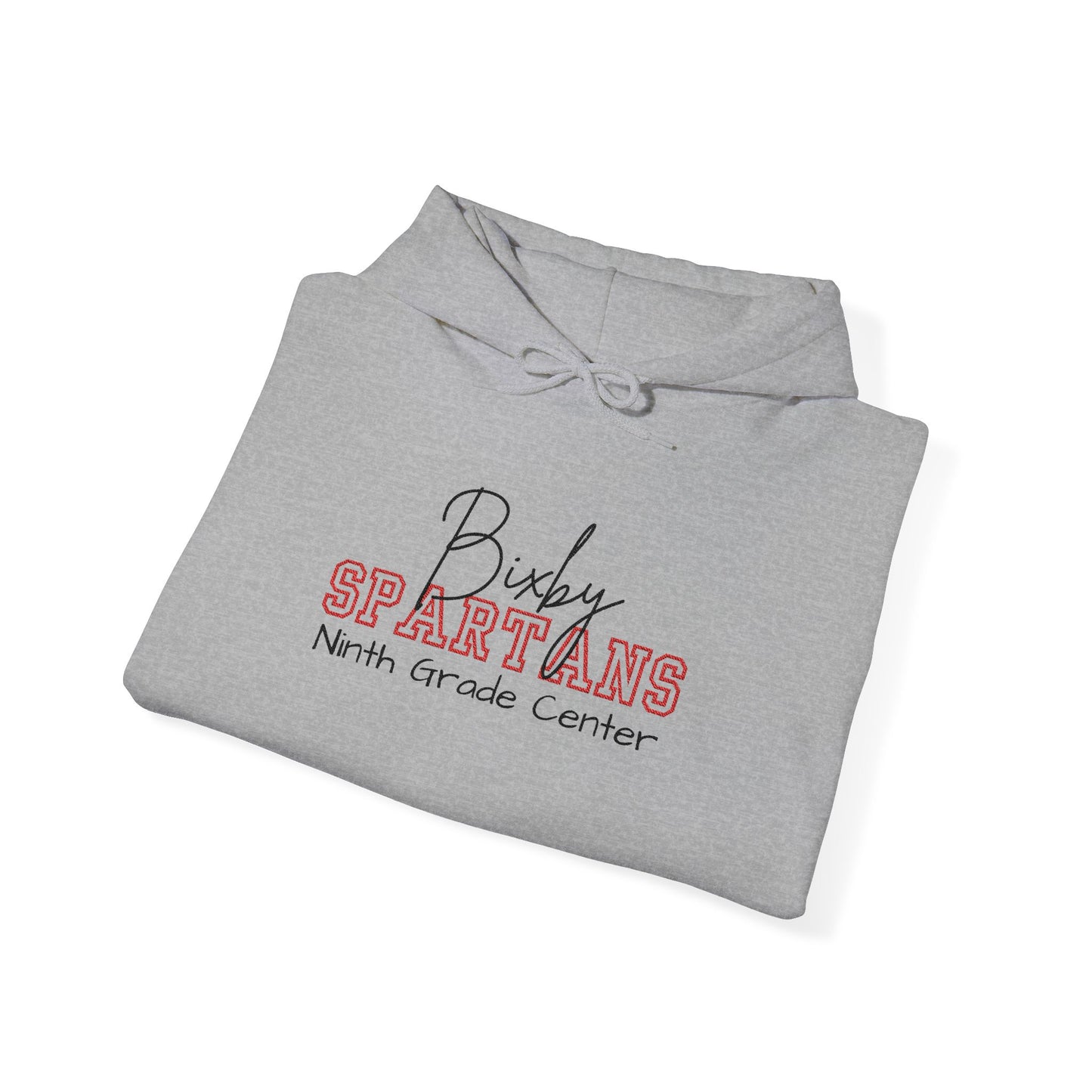 Embroidered Personalized Bixby Spartans Gildan Hoodie