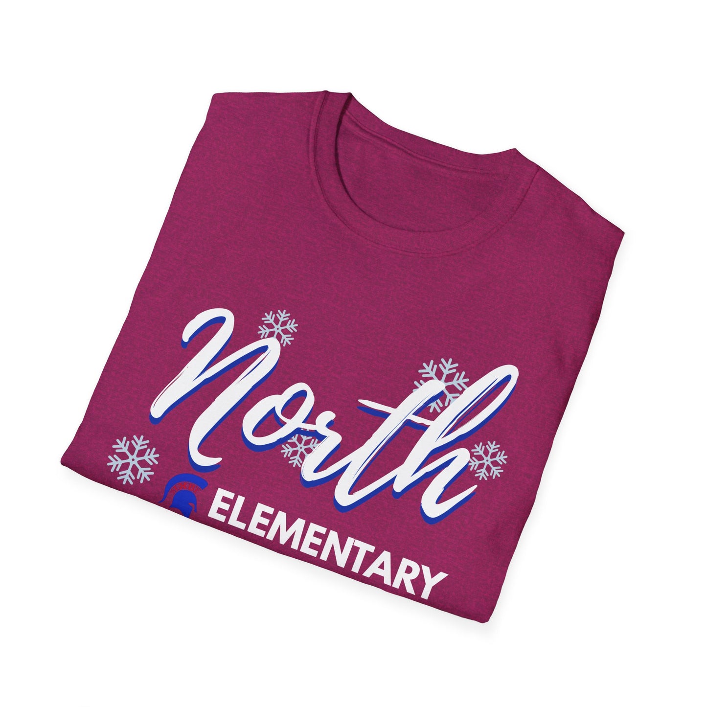 Bixby Spartan North Elementary Snow Day Softstyle Tee
