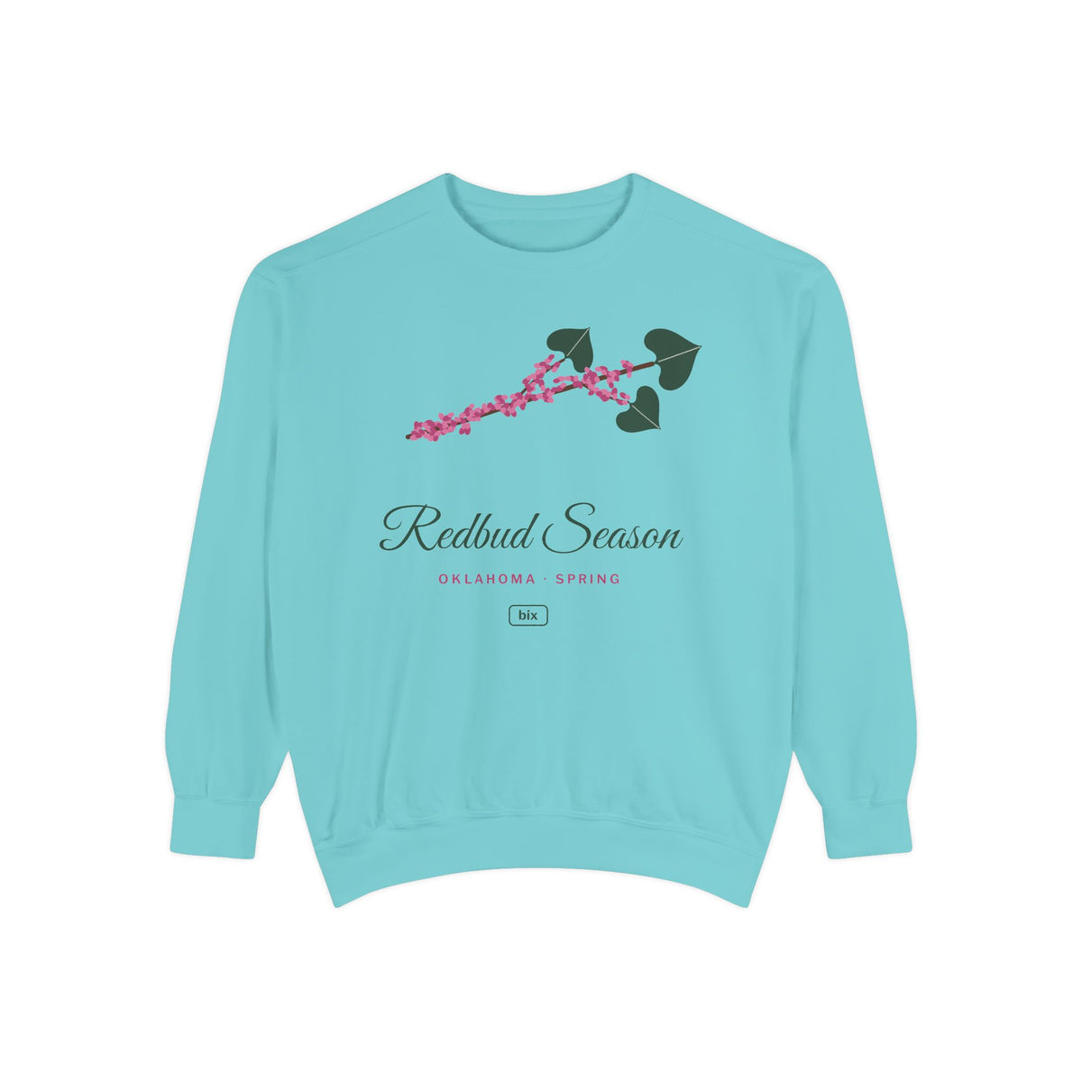 Redbud Season Oklahoma Crewneck Sweatshirt | Comfort Colors
