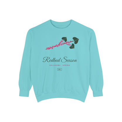 Redbud Season Oklahoma Crewneck Sweatshirt | Comfort Colors
